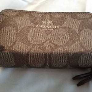Gold Coach wallet